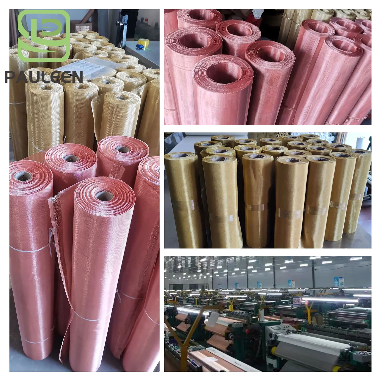 Stock of Copper Mesh Stock of Copper Mesh