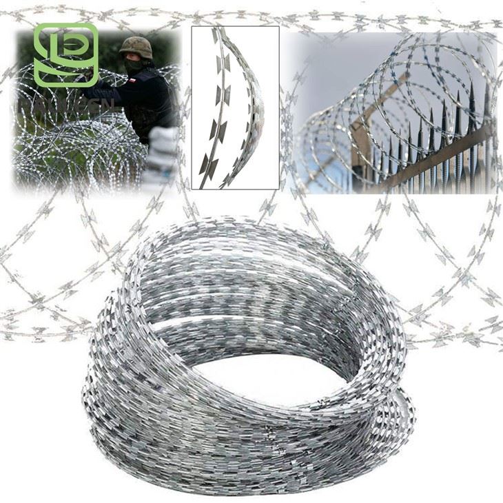 Stainless Steel Galvanized Razor Barbed Wire Stainless Steel Galvanized Razor Barbed Wire